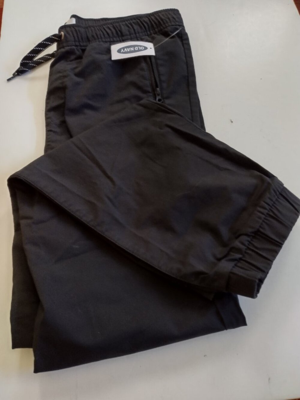 NWT Old Navy Women's Zip Pocket Jogger Pants Black XXL (18)